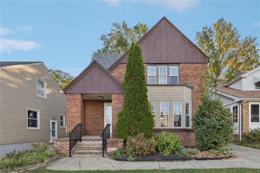 Discover the ideal combination of timeless elegance and modern convenience in this beautifully renovated home, located in the heart of Cleveland's highly sought-after Westpark neighborhood. Inside, you'll find unique architectural features bathed in natural light, harmonizing with a contemporary feel. With a new roof and windows, what's not to love? The main floor includes a secluded bonus room with its own private half bath, making it ideal for a fourth bedroom or office. The kitchen boasts a modern vibe with stainless steel appliances, granite countertops, and ample cabinet space. Entertaining is effortless with a spacious family room that seamlessly connects to the kitchen and dining area. Upstairs, you’ll find a generous primary bedroom featuring dual closets and an oversized ensuite bathroom. Storage will never be an issue, thanks to the full basement! With rough-in plumbing for an additional bathroom and potential for a recreation room, the possibilities are truly limitless. This home is strategically located near public transportation, downtown Cleveland, and the lively local nightlife, striking a perfect balance between suburban serenity and urban accessibility.