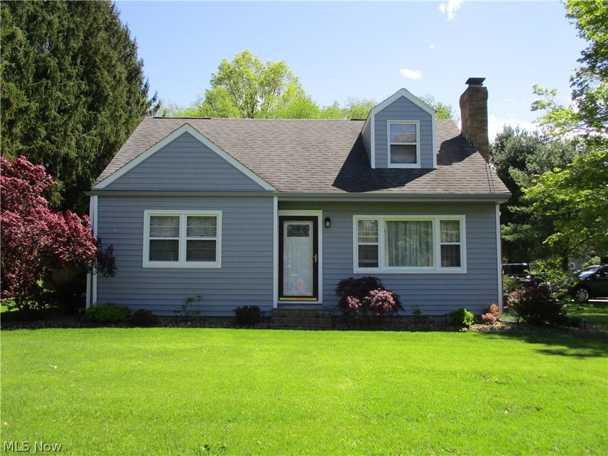 Adorable Cape Cod in the heart of New Middletown. Your new home is close to the plaza, library, DQ and only minutes to the 680 ramp or PA turnpike. This home has an updated kitchen which is open to the dining room. The family room is also located just off the kitchen with easy access to the backyard, driveway and attached garage w/ workshop area and 16'x21' storage area upstairs. A half bath, master bedroom and additional bedroom round out the first floor. The second floor boasts 2 additional spacious bedrooms and a full bath. The backyard has a deck with lighted pergola, hidden picnic area and flagstone patio with firepit. This cozy home also features outdoor landscaping lights. There is a storage shed on the property and will stay.
Washer and dryer stay. Stove, refrigerator and picnic table are negotiable. Seller is taking freezer in basement, garage refrigerator and kitchen hutch.