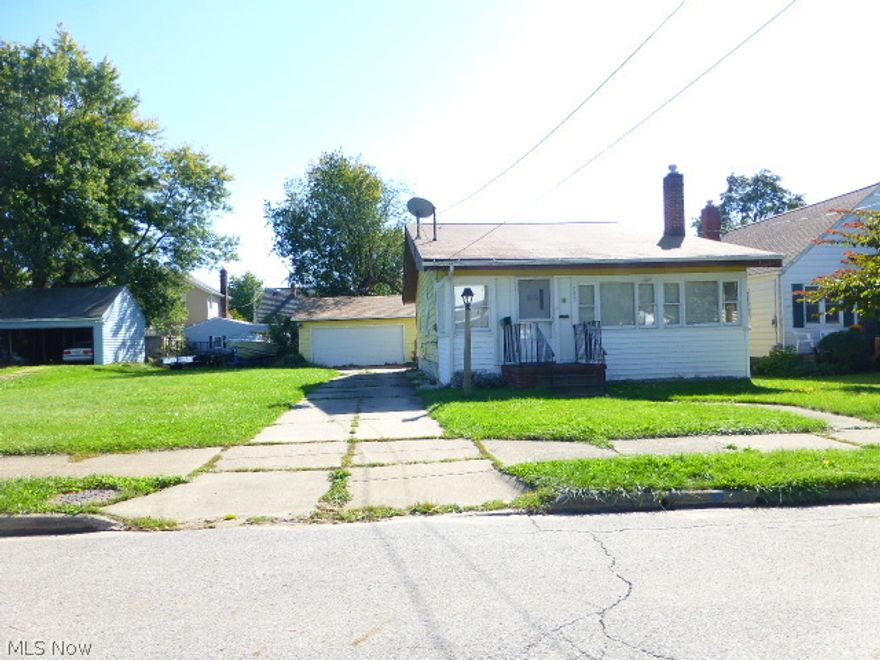 Great Value! Great Price! Nice 1 Story RANCH style home with detached 2 car garage, fireplace and lots to offer! Close to shopping. Sold As-Is. No seller paid inspections or repairs. Offer must have earnest money as a Cashiers Check to the Listing Agency with buyer name as the remitter. Need pre-approval or proof of funds documentation with initial offer. No exceptions. This property is eligible for the Freddie Mac FIRST LOOK Initiative through 5/4/14. Homestead Exemption and Assessments unknown.