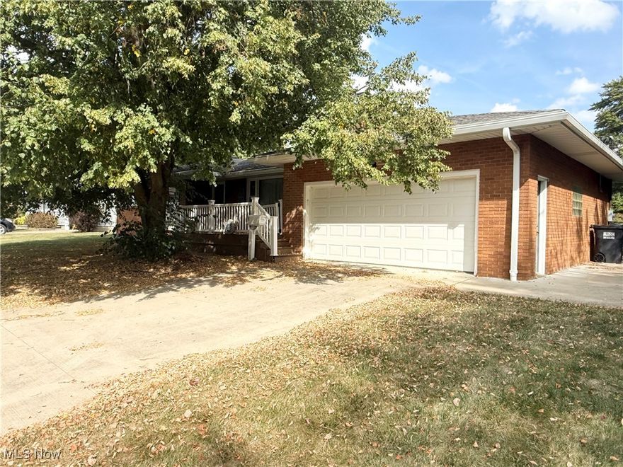 This beautiful ranch home offers a perfect blend of comfort and functionality, featuring three spacious bedrooms and two and a half bathrooms. An updated kitchen and formal dining room make entertaining a delight, while the large living areas provide ample space for relaxation with hardwood floors throughout the main level. The finished basement includes a home gym and generous storage options. This ranch home is complemented by a large fenced yard with a concrete patio and a large shed, ideal for outdoor activities.