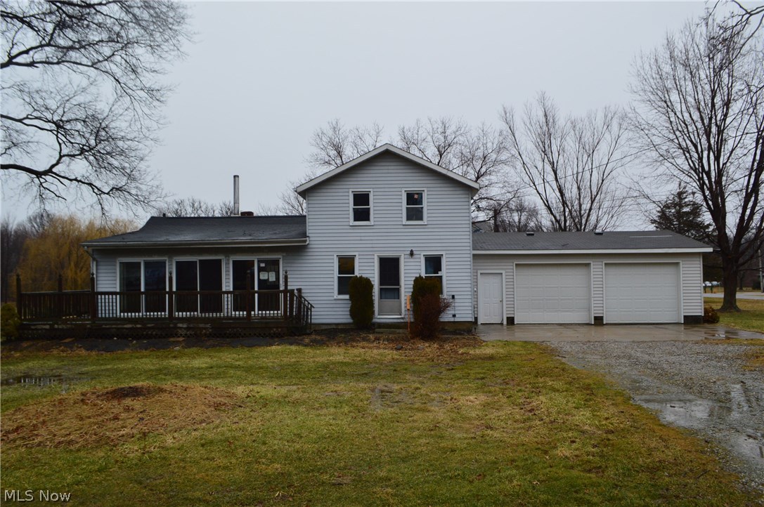 2 bedroom 1 bath home located on over 1.5 acres. Interior features include updated bath, formal dining room, laundry on the first floor, full basement and more. Exterior features include 2 car attached garage with door in the back, corner lot, mature trees and more. Case number: 412-501693 HUD homes are sold AS-IS.
