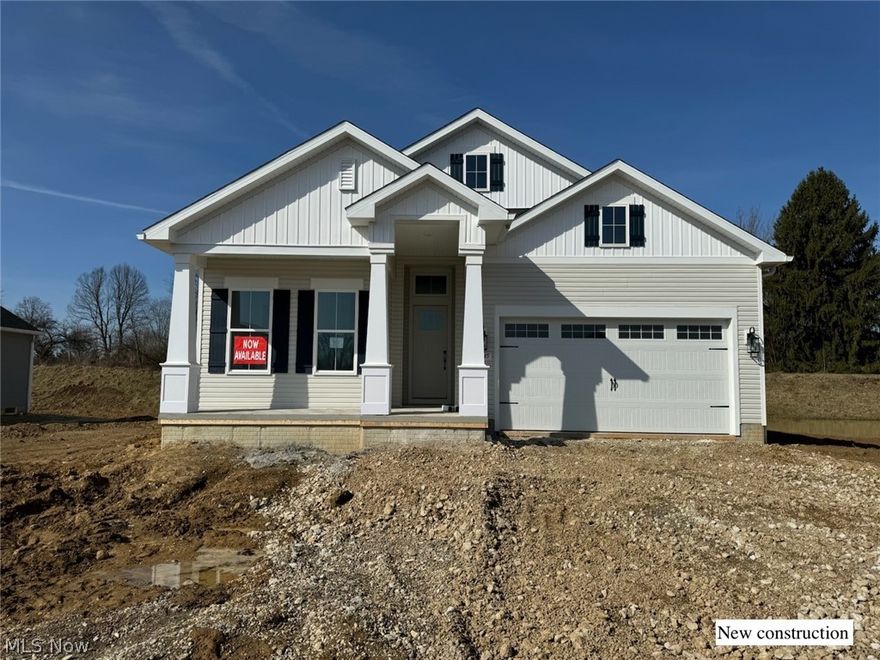 The Asheville in the Heritage Park community Jackson Townshio is currently under construction w/ an estimated completion of March 2024. This home offers 1,788 sq ft, 3 bd, 2 full baths, an open floor plan, Laminate flooring in main living space, 10’ ceilings on Main floor, recessed lighting throughout & full unfinished basement. Modern exterior upgraded w/ vertical & Horizontal siding, Shutters, front porch & decorative peaks. Kitchen comes w/  stainless-steel appliances, gas range, stunning quartz countertops, island w/ seating for casual dining, beautiful White 42” cabinetry w/ hardware & spacious pantry. Designed w/ our elegant Classic Look which offers brushed nickel accents, ample storage & stunning light fixtures! The vaulted ceiling in the Great Room is included w/ the addition of a beautiful fireplace. Covered rear deck made w/ composite decking is also included. The spacious owner’s suite has a walk-in closet & private spa bath w/ 2 sinks, ceramic flooring & tiled walk-in shower. Heritage Park is a low maintenance community that will have all landscaping installed including grass, flower beds, flowers, tree & irrigation system included w/ all floor plans! All landscaping will be maintained as well as snow removal, leaf removal, and etc. Heritage Park located 10 minutes away from all major shopping/restaurants. Low tax rate, a top-rated school district & beautiful surroundings. Warranty included, special financing and incentive options available!