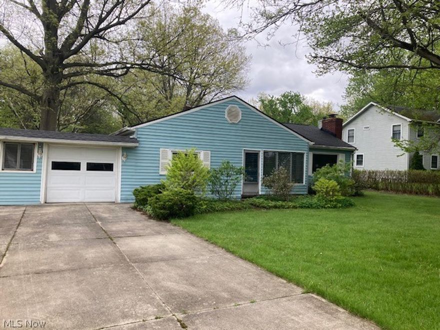 Adorable and Affordable Ranch Nestled on a Nearly One Acre Lot! Enjoy Strongsville Schools and Amenities ~ Like the Rec Center, South Park Mall, Metro Parks and Tons of Restaurants! An Enclosed Porch Welcomes You into the Quaint Home. The Eat-In Kitchen Provides Loads of Cabinet and Countertops and Comes Fully Applianced. The Living Room is Highlighted by a Charming Wood Burning Fireplace. Both Bathrooms have Beautiful Back Yard Views. The Bonus Room can be Made into a Nice Family Room. Patio Overlooks the Back Yard Complete with a Shed!  Just Needs Your Touches to Make it a Home!!