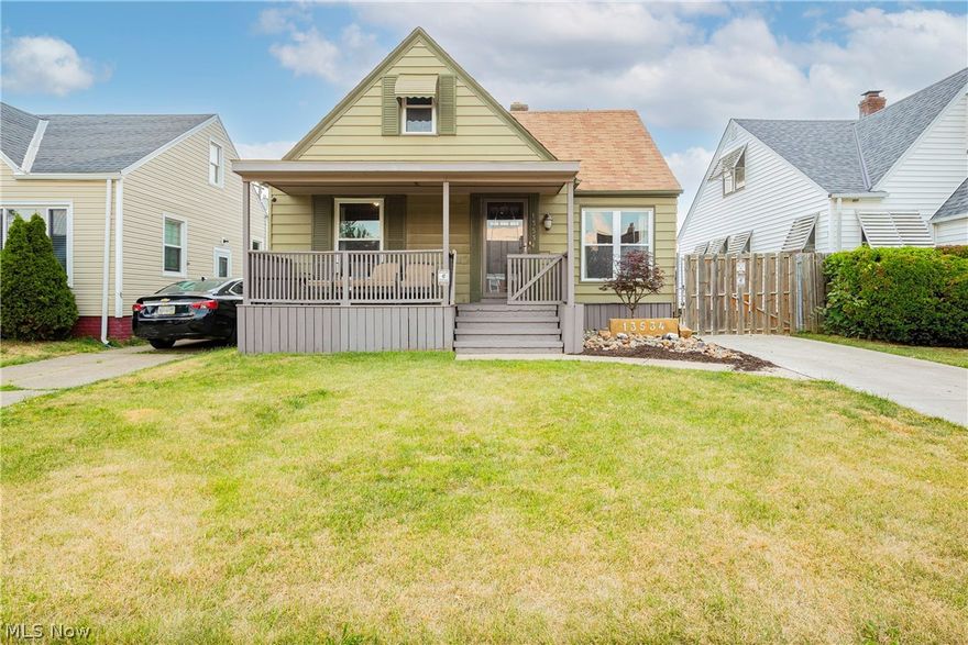 Welcome to this well maintained and move in ready 3-bedroom, 2 full bath home.  This home has a lot to offer with many nice updates.  Complete with newer 2 car detached garage and large cement driveway you'll have plenty of parking space for entertaining.  The fenced in yard offers lots of room for outdoor fun or pets!  Rest at ease as this home also comes with a one-year home warranty!!  Call your favorite realtor for a showing today, before it's too late!