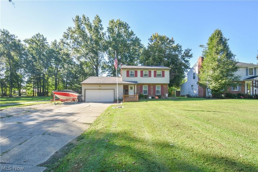 Looking for a new place to call home! This beautiful 3 bedroom 2 story in Austintown just happens to need a new owner.  Spacious and nicely updated it offers  an eat in kitchen with center island, formal dining room , gorgeous living room with wainscoting, family room with barn style beams and sliders to an amazing deck for your outdoor enjoyment. The first floor also features a 1/2 bath and gorgeous flooring.  3 bedrooms upstairs with hardwood floors, a full bath that has recently been redone and lots of storage.  Full basement that is partially (mostly) finished, laundry area and another shower.  This home features brand new electric panel, new glass block windows 2021, furnace 2020, new hot water tank 2020, new garage door 2019, new toilets and plumbing 2019, new new glass block windows 2021, new light fixtures throughout 2020 & new ceiling fans 2020, all new flooring on the first floor 2020,new glass block windows 2021,  newer siding, gutters with gutter guard, windows, roof vent a