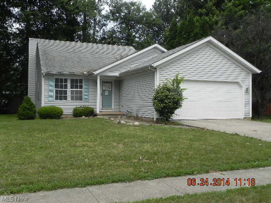 Spacious split level with some updates currently in process:  The entire interior has been freshly painted in neutral tones.   New appliances including range, dishwasher and microwave.  Home has new garage door and all new light fixtures.  Family room has lovely stone fireplace and full bath on the lower level.  Please see attached docs and broker remarks.