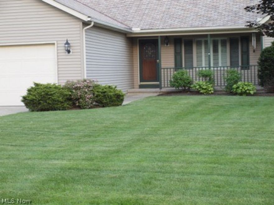 This is a beautiful Ranch style home with full basement and lots of extras.  The living room has crown molding and wood blinds.  Dining room has chair railing, crown molding and a trayed ceiling.  The eat-in kitchen has granite counters, a trayed ceiling, a large walk-in pantry and loads of canned lights.  Enjoy the patio off-the eat-in kitchen in the private backyard.   The master bedroom also has a trayed ceiling, crown molding and walk-in closet; the private bath boasts a jetted-bathtub and separate shower, and a double vanity.  The second full bath has glass block transit windows allowing natural light.  The home has laminate flooring and carpeting.  Entering the home from the two car garage you enter the first floor laundry room with large sink and built-in cabinets with two closets.  The home has a full basement with one finished room, two big closets, and glass block windows; plenty of room to finish it off to your liking.  This home has a nice large driveway.  The Village of Se