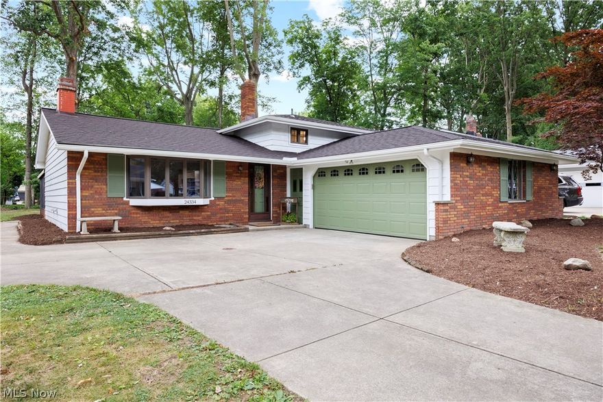 Welcome to this beautifully renovated 3 bedroom 2 full bath split level on a quiet street in North Olmsted.  The living room has a cathedral ceiling and new luxury flooring throughout the main level.  All new recessed lighting.  There is plenty of natural light streaming in from the bay window in the living room and sliding glass doors in the dining room.  Off the dining room you'll step into a screened-in porch which will give you plenty of shade during our warm summer days.  The kitchen has been completely remodeled with new cabinets, center island with pendant lights and additional seating, marble countertops, ceramic tile backsplash, and stainless steel appliances. New ceiling fans, double closets and hardwood flooring on the second level and bedrooms.  The bathroom upstairs is also newly remodeled with LTV flooring, new vanity, mirror and lighting, and a tiled shower/tub.  The lower level family room  and stairs are been recently carpeted.  The lower level full bathroom completely remodeled with walk in shower and all updated fixtures.  This home boasts a new roof and gutters, furnace and AC, lighting and ceiling fans, paint throughout, and an interior waterproofing system with warranty.  Clague Park is located at the end of the street. The property is located within minutes of shopping and restaurants and close to I-480, I-71, and I-90.  Schedule your appointment today!