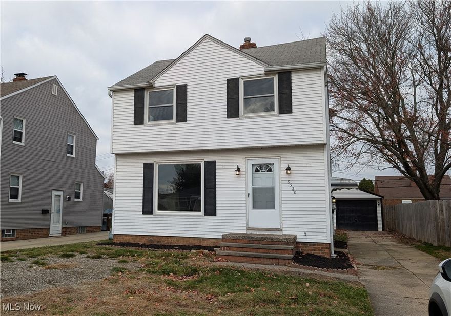 This spacious home is ready for you to make your decorating improvements and make this your special home.  All vinyl exterior & windows make for easy maintenance, and is enhanced by a nice rear yard to create your summer entertaining space. The kitchen provides both great cabinetry and that much needed counter space. The living & dining room with all wood flooring creates a comfortable living area while the rec room gives that extra living play area in the lower level. The second floor offers the three nice size bedrooms & bath.  This is a great value.