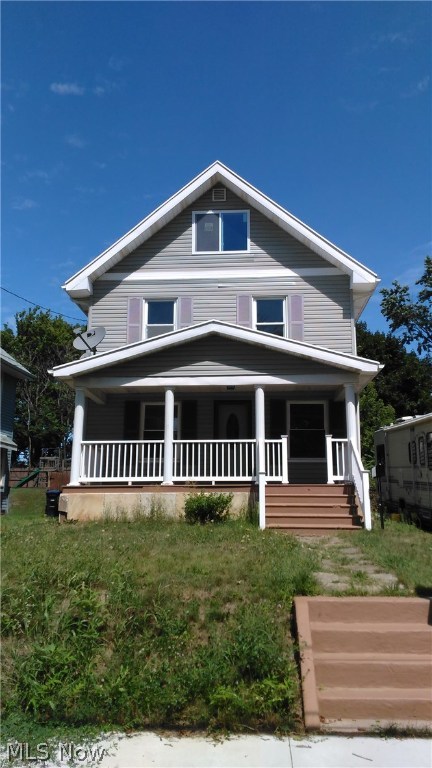 True 6 bedroom home with 4 bedrooms on the second floor and 2 on the third floor. Nicely remodeled throughout, spacious and lots of character.