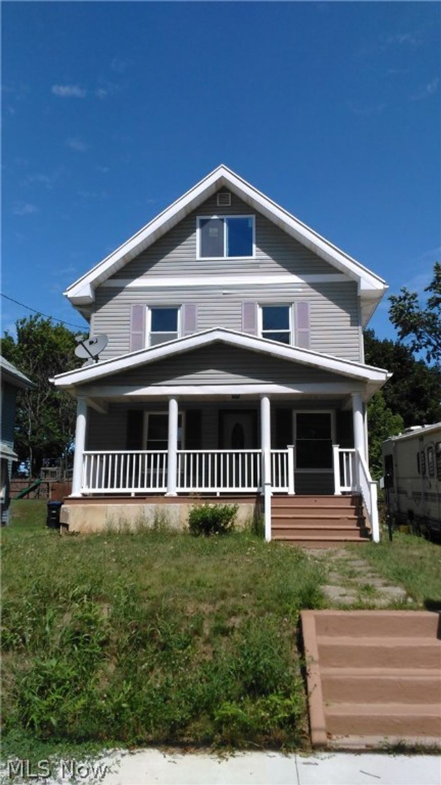 True 6 bedroom home with 4 bedrooms on the second floor and 2 on the third floor. Nicely remodeled throughout, spacious and lots of character.