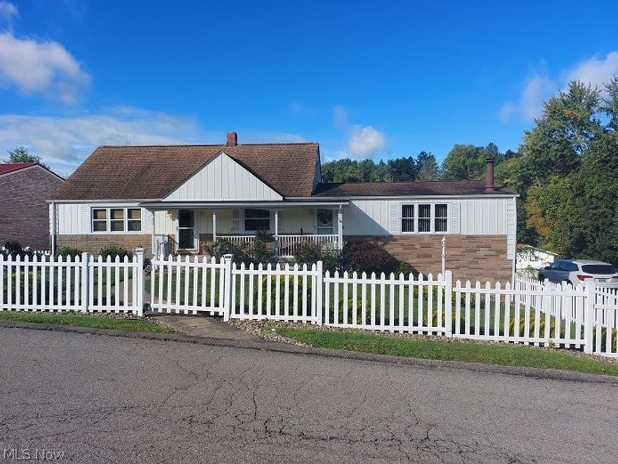 3 BEDROOM 2 FULL BATH CAPE CODE ON 2 CITY LOTS LOCATED AT THE WEST END OF STEUBENVILLE'S FINEST COUNTY CLUB ESTATES.HOME FEATURE OAK CABINETRY IN KITCHEN WITH STAINLESS STEEL APPLIANCES AND CERAMIC FLOORING.DINING ROOM WITH OAK FLOORING AND TRIM. ALSO ON THE MAIN FLOOR IS A MASTER BEDROOM AND FULL BATH THEN DOWN THE HALL INTO THE GREAT ROOM IS A COMPUTER ROOM OR OFFICE AREA. THIS AREA COULD BE A GREAT PLACE TO BRING UP THE LAUNDRY ROOM TO FROM THE BASEMENT. THE GREAT ROOM HAS A FULL BATH AND WOOD BURNING FIREPLACE. ON THE SECOND FLOOR IS 2 BEDROOMS. THE BASEMENT HAS A LAUNDRY REC ROOM  AND A LARGE UNFINISHED AREA FOR A GYM, HOBBY ROOM, ETC. MUST SEE INSIDE HOME.NOTE: THE HOME IS IN A CONSERVATION DISTRICT WITH DEED ORDINANCES THAT DO NOT ALLOW HOMEOWNERS TO RENT THEIR HOMES. ASK YOUR AGENT FOR THESE DOCUMENTS. THIS IS NOT A DRIVE-BY HOME. THE HOME HAS OVER 1,900 SQUARE FEET OF LIVING AREA ABOVE GRADE.