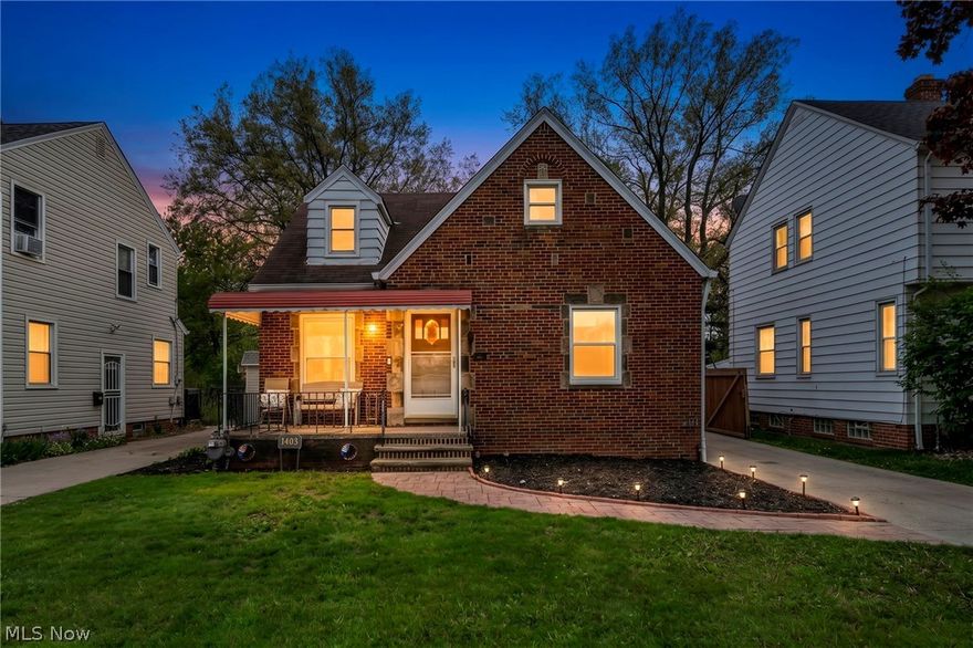 Welcome to 1403 Tuxedo Avenue in Parma, Ohio where comfort, character, and convenience come together. This brick bungalow offers a seamless flow between living spaces, creating an inviting and functional layout. A dedicated dining area adds versatility for everyday living or entertaining.

Conveniently located near parks, shopping, dining, and major highways, this home provides easy access to a variety of amenities. The spacious backyard features a privacy fence, offering a great setting for outdoor activities or relaxing evenings.

The basement offers additional potential for a variety of uses, including extra living space, a recreation area, or storage. A well-rounded property in a desirable location, ready to suit a range of needs. Enjoy a one-year home warranty for peace of mind.