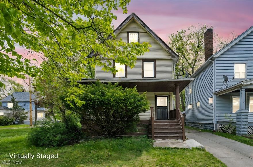This spacious 4-bedroom Colonial is a great opportunity for investors looking to get into the Cleveland market! With a little tlc and rehab you can get this property rent ready and start cash flowing!