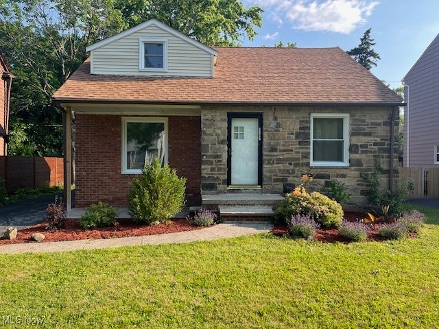 Welcome to this totally updated brick house with 3 bedroom and 2 full bathrooms on a secluded dead-end street. New laminate flooring throughout. The kitchen and baths are brand new including the lower-level full bathroom with shower. All kitchen appliances are brand new including the french door refrigerator. Enjoy the new exterior, private wood deck extending from the kitchen area ready to paint or stain to the buyer's specifications. Improvements include new roof, new air conditioning, some new windows, new carpet in the upstairs master bedroom and ceilings fans in first floor bedrooms. The house features a detached 2-car garage with easy access to the backyard deck. The fenced back yard finishes out your oasis. Enjoy this upgraded, low maintenance home.