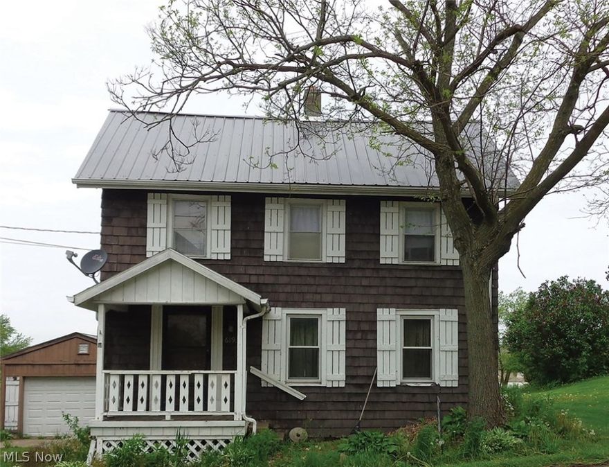 ABSOLUTE AUCTION, sells to the highest bidder on location: Tuesday – October 18, 2016 – 5:30 PM - Real Estate Features: Good three-bedroom century home w/ many updates. Home comprising eat-in kitchen w/ appliances, updated countertop and sink. Living room, three bedrooms and full bath w/ updated sink and counter. Other updates include new 95% efficient gas furnace and sump pump 2016. Most windows replaced, well approx. 4 year, steel roof. Detached garage, deep lot with country setting. Home was converted from an original 1850s log cabin with some logs still exposed inside home. Lots of character and possibilities. Property in family for many years. Ready for new owner! *Terms On Real Estate: 20% down auction day, balance due at closing. A 10% buyer’s premium will be added to the highest bid to establish the purchase price. Any desired inspections must be made prior to bidding. All information contained herein was derived from sources believed to be correct. Information is believed to b