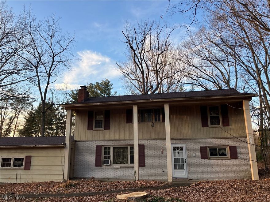 Call on this three bedroom, two full bath two-story home that sits on over two acres of fenced and wooded land. Highlights include a spacious living room with fireplace, first-level bathroom, extra large attached garage with heat, and city sewer. Immediate occupancy. Call lister for more details.