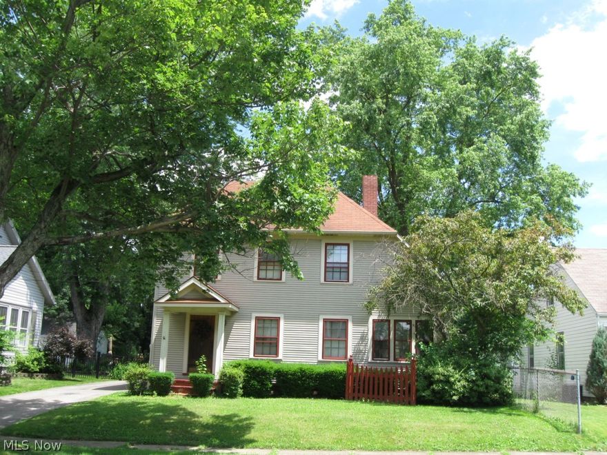 SAY HELLO TO A GOOD BUY! 3 bedroom Colonial in a great southeast location. Living room w/fireplace, formal dining room, sun room, brick patio, fenced yard, 2-car garage. Hardwood floors in living and dining rooms, newer tiled bath.
