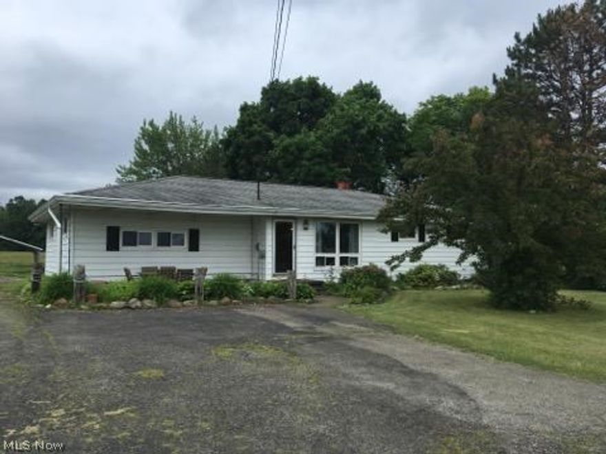 Looking for space to spread out.......this home is for you!  Beautiful 5 bedroom, 2 full bath 1500 sq ft ranch sits on almost an acre of peaceful land.  Home features hardwood floors, newer furnace and an updated bath.   Plenty of room outside to enjoy evening campfires or a ball game with the family! In addition to the 2 car attached, home also has a carport for additional storage. Come quick, this one is sure to go fast!