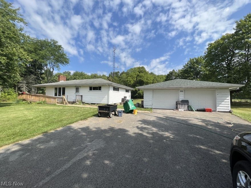 Harper Estate Real Estate Auction ~ Monday August 28, 2023 @ 6:00 PM ~ Ranch Style Home on 3.9 Acres ~ Columbiana County ~ Unity Twp. ~ East Palestine Schools ~ Consisting of an 1120 sq. ft. ranch style home with two bedrooms and two bathrooms.  The home has a large eat-in kitchen with built in cabinets and vinyl flooring.  There is a large living room with hardwood floors. The full bath on the first floor contains a walk in shower.  Both bedrooms have closets and hardwood floors.  There is a large basement with concrete floors, full bath, updated 200 amp electric service, outside entrance, fuel oil forced air heat and central air.  The laundry is located in basement and there is plenty of room for a third bedroom. The home has a covered concrete porch on the west side of the home with a wood handicap ramp / deck added to the front. The property contains a two car detached frame garage with wood siding and shingle roof.  The has vinyl replacement windows, vinyl siding and shingle roof.  The drive is roughly 400' long and is blacktopped.  All of this is situated on 3.964 acres in Unity Twp.

Terms on Real Estate: 10% of the contract price down day of sale, balance due upon delivery of deed and title guarantee. This property sells without reservation to the highest bidder. There will be a 10% buyer’s premium added to the final sales price to constitute a contract price.