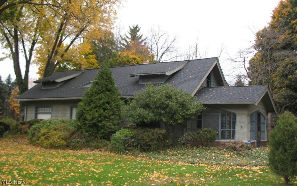Rare opportunity to live in the historic part of North Olmsted. Enter through a enclosed porch. Fantastic large rooms and beautiful wood work. Large formal Living room and Dining Room. Large Fireplace that opens to the living room and Family Room. The Family Room is large and has lots of windows that overlooks the almost 2 acre lot. Updated eat in kitchen with walk through pantry with closet. This home has tons of storage. First Floor Master Office and den complete the first floor. Second Floor has great 4 bedrooms. The Second Floor bathroom has separate rooms for sinks, toilet and tub/shower. Large Basement with stairs to outside. Large 3 car garage, with storage area behind and if that is not enough space. A Large 3 stall pole barn in the back of the property.Home has 2 heating systems and are in good working order. One year Home Warranty included! Property being sold "As-Is" Seller cannot make any repairs