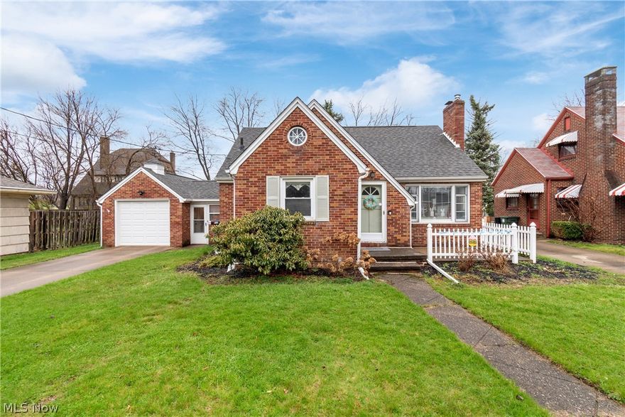 Newly listed adorable brick bungalow in Canton, OH! Don't miss your chance on this totally renovated home on a quiet street. Some of the many amenities are new flooring throughout, fresh paint, updated kitchen, and new kitchen appliances (stove and dishwasher). Convenient and breezy sunroom to use as a mudroom or to enjoy your coffee on a sunny day. The back patio and fenced-in yard are perfect for entertaining and the yard gives plenty of room for your pets! This home has a finished basement with a full bath which makes it perfect for an additional living space for company or friends and family. Spacious upstairs bedroom could also be used as a mancave or extra living space. The abundance of natural light and the new gas fireplace (remote control) bring so much charm and coziness to this home! New furnace (2020), Newer roof, some new vinyl windows, water softener, and waterproofed basement for your peace of mind. Don't miss your chance on this one!