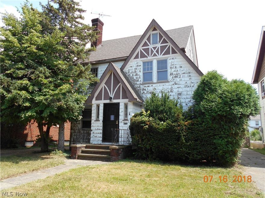 What an opportunity for this large colonial style home with 3 bedrooms 1.5 bathrooms and 1,352 square feet of living space. This home offers a great opportunity for the savvy buyer to fix up this home in this location.  The seller makes no representations or warranties about the condition of this home and it is to be sold in as is condition.