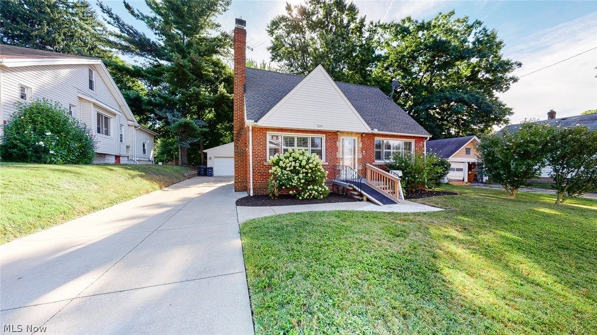 Spectacular Brick Cape Cod in great location on North Hill. It is clear when you enter this property that there was pride of home ownership. Aside from exterior "good looks" this "solid home" has been well maintained and there is a newer roof, windows, newer furnace and central air. Absolutely gorgeous and expensive custom shutters set off the freshly painted living room, kitchen and 1st floor master bedroom. unfinished basement is in awesome condition and has freshly painted walls and floors. The Second floor is a charming open bedroom that could easily be a master bedroom. Over the years the kitchen was updated & all appliances will stay. There are two baths, one in basement and the bath of 1st floor recently updated. There is a beautiful 2.5 car garage with storage galore and a garage door opener. Attached to garage is a charming screened in patio! This property is 2 minutes (no kidding) Route 8 and 5 minutes to major park and major shopping! Seller is offering a 1 year home warrant