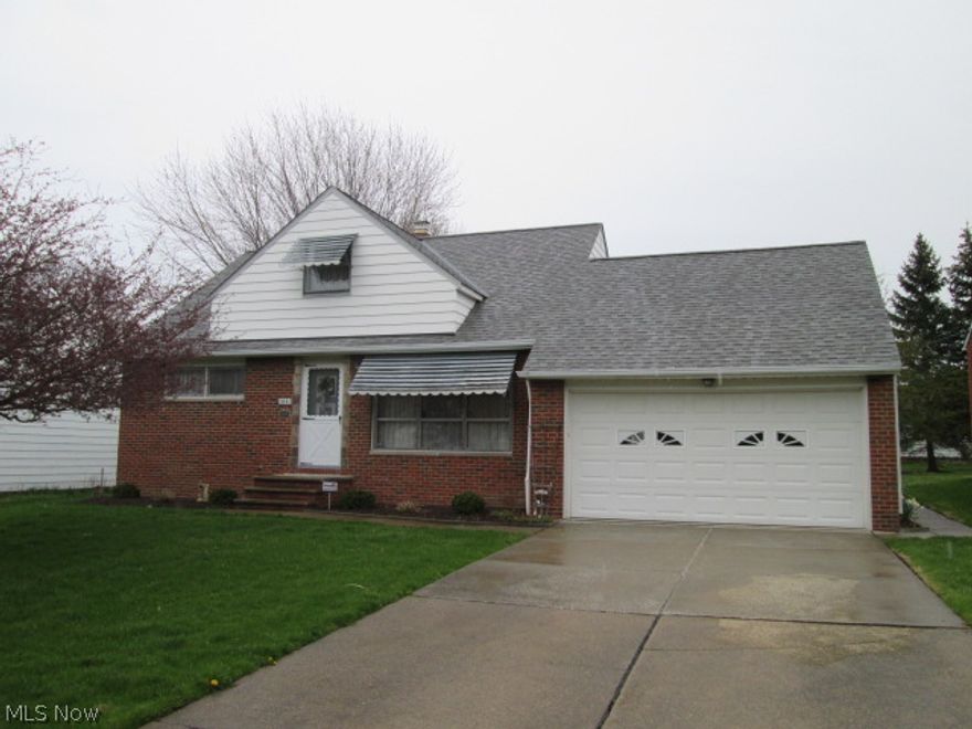 Well cared for one owner Cape Cod on desirable Braeburn Park Drive. Spacious living room. Eat-in kitchen with built-in dishwasher and range. Large finished dormer with half bath. Full Finished Basement. Two car attached garage. Central Air. Large yard. Plus more! City violation free.