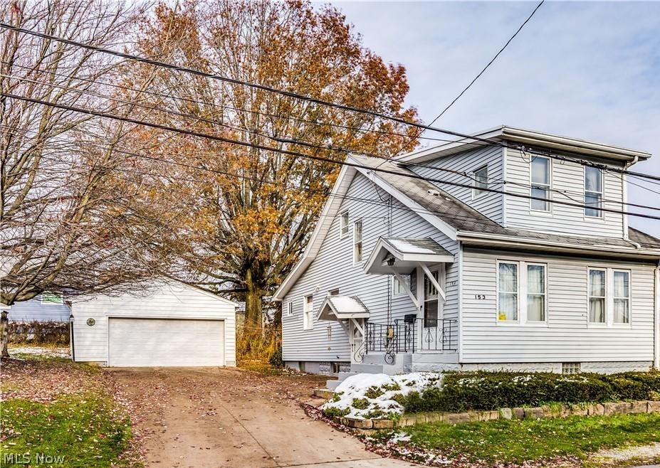 Well cared for 3 bedroom, 2 bath Colonial has formal dining room with built-ins and kitchen with eating area. 1st floor master bedroom and full bath. 2nd floor has 2 bedrooms and full bath. New electric 2019. Full basement with full bath. Washer and dryer stay. 2 car detached garage on double corner lot.