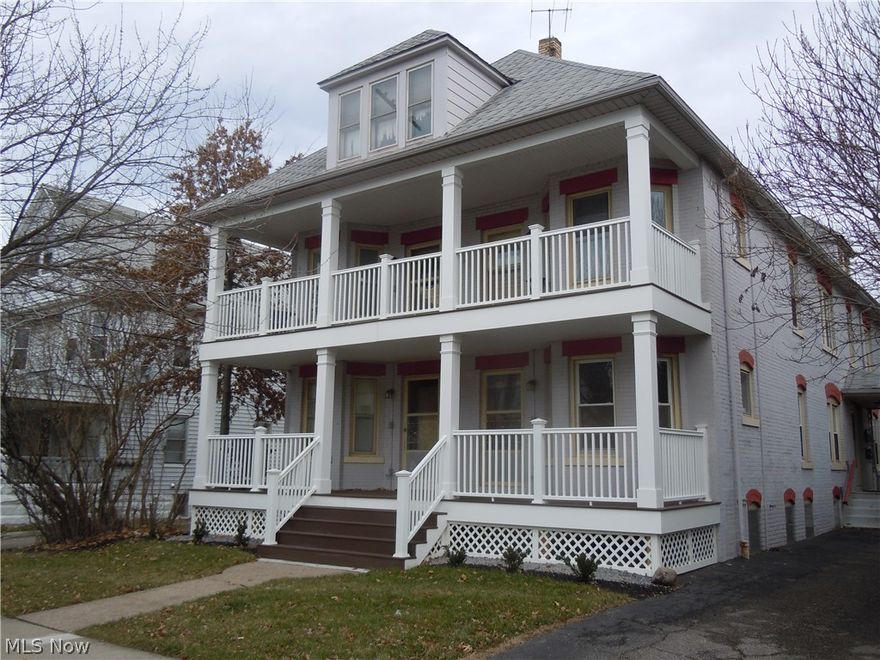 Darling 1 bedroom apartment with wood floors, natural woodwork, bay bay window & front porch in popular Lakewood. Newly painted and refinished wood floors. The apartment is located on the main floor in a brick 8 plex apartment building. Available for immediate occupancy. Coin operated washer & dryer in common basement. The lease would be for 1 year / 12 months. The non-refundable application fee is $35 per adult. The owner is looking for a tenant with good verifiable credit & income/ability to pay. Listing agent is related to the property owner.