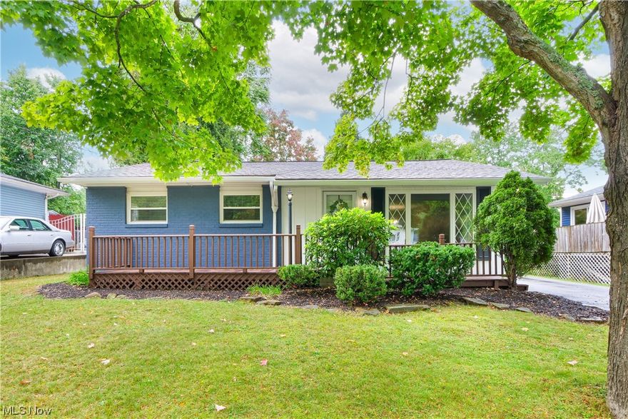 Wow, come check out first-floor living at its finest!  If you want the best that Akron has to offer then look no further than this renovated 3 bedroom 2 bathroom ranch with a fully finished basement that even includes a bonus room.  This home features a brand new roof in 2023, a fully fenced-in backyard, beautiful hardwood floors, granite countertops with tile backsplash, and stainless steel appliances.   Just minutes away from Sandrun Metropark, the Towpath, bars, and restaurants, Merriman Valley is the ideal location with convenient access to Cuyahoga Falls and all of Akron.  Call to schedule your showing today, a beautiful home like this will go fast!