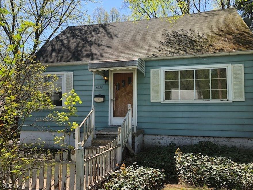 Take a look at this three bedroom home with one full and one-half bathroom.  The home offers family room, first floor bedroom and kitchen.  The upper level has two bedrooms and a half bathroom.  There is a full, unfinished basement and a detached two car garage.  The home is located in a tree-lined residential neighborhood and close to shopping areas.  This is a FannieMae Homepath Property.