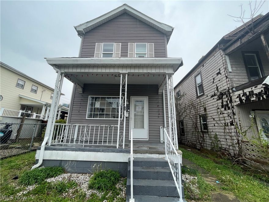 2 story home with 3 bedrooms, 1 full bath, and 1 half bath. Property sold as is. No guarantees. No warranties. Must be pre-approved or show proof of funds.