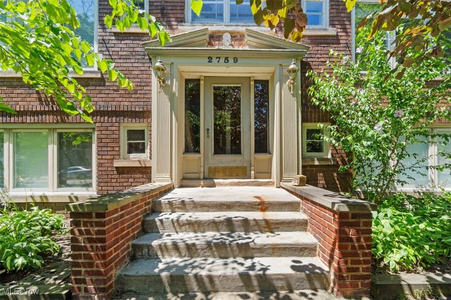 THIS could be THE PLACE!  Welcome home to this spacious and light-filled 2-bedroom, 1-bath condo in the heart of Cleveland Heights. So close to the vibrant Coventry; you'll love having restaurants, cafés, and boutique shopping within such a short distance.

This beautifully maintained unit features high ceilings, large living and dining rooms perfect for entertaining, and a bonus room ideal for a home office, den, fitness, or creative space. The living room boasts a decorative fireplace that adds warmth and charm, and loads of windows flood the home with natural light. 

The galley-style kitchen includes a pass-through window to the dining room, adding openness and functionality. Enjoy the convenience of in-unit laundry with a newer stackable washer and dryer, plus a recently updated HVAC system and range.

Additional highlights include a 1-car garage space, an additional off-street parking spot, a private storage unit in the lower level, and a clean, well-maintained building. With timeless architectural details and modern updates, this condo is the perfect blend of character and convenience.

Don’t miss this opportunity to live in one of Cleveland Heights’ most desirable locations! Property is POS Compliant.