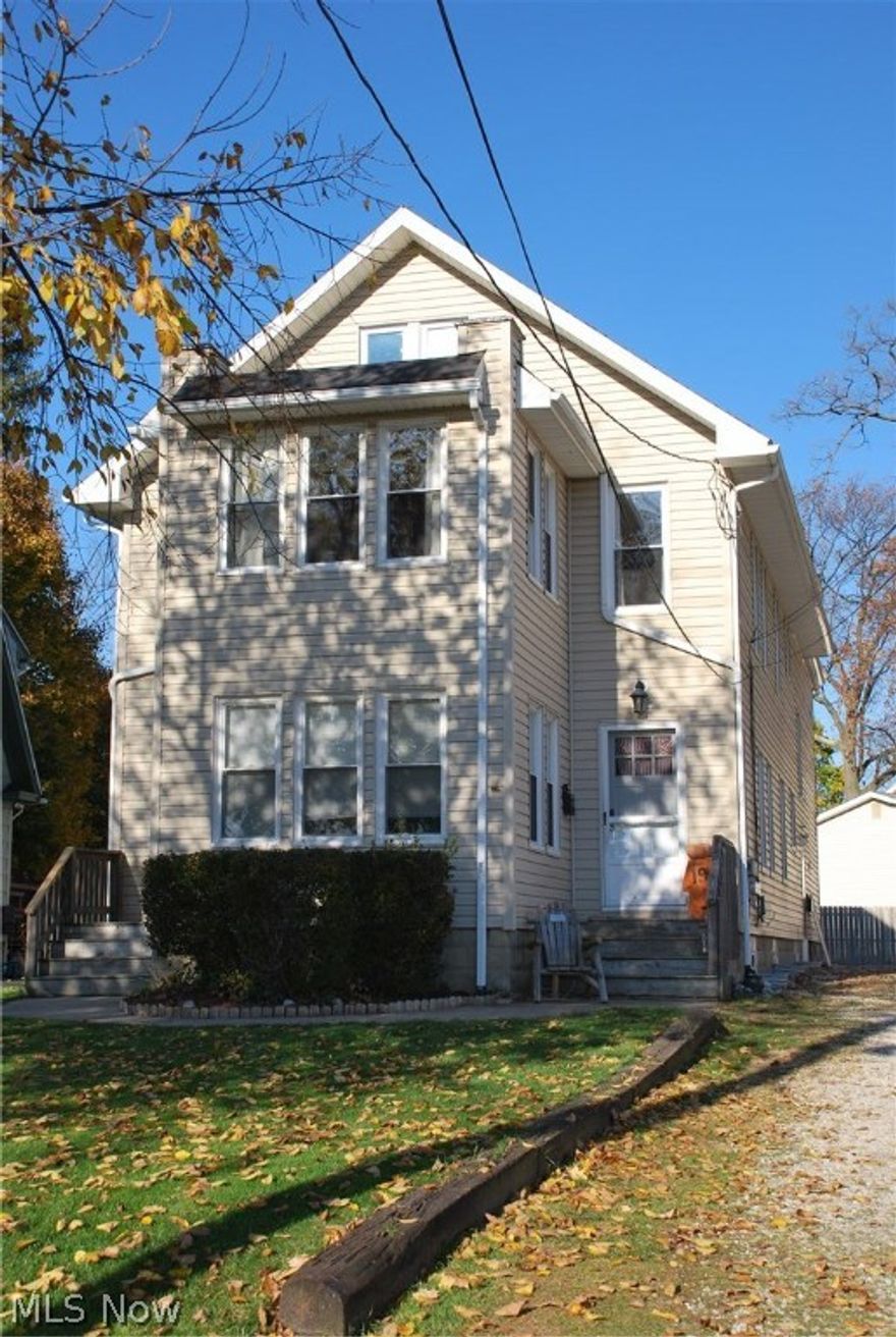 This is your opportunity to occupy a gorgeous first floor rental with a washer and dryer IN THE UNIT! This multi unit building has been completely remodeled in the past few years. There is new plumbing throughout, most electric in the units has either been replaced or updated, 2 of the water heaters were replaced in 2014 & 2015, also had insulation blown in and vinyl siding installed, 2007 had new roof installed and new windows installed, 2016 the bathroom was gutted and replaced all new! This is a FIRST FLOOR One Bedroom unit that has an additional Sunroom that has been used as a bedroom in the past but has no closet!  Please note that there is a few steps from the ground into the unit. The original Kitchen has been updated and opened to the Dining Room and the flair of the original age has been maintained with beautiful reclaimed wood from the walls for the peninsula countertop with seating area, stainless steel kitchen appliances. Pets will be additional cost and approved by landlor