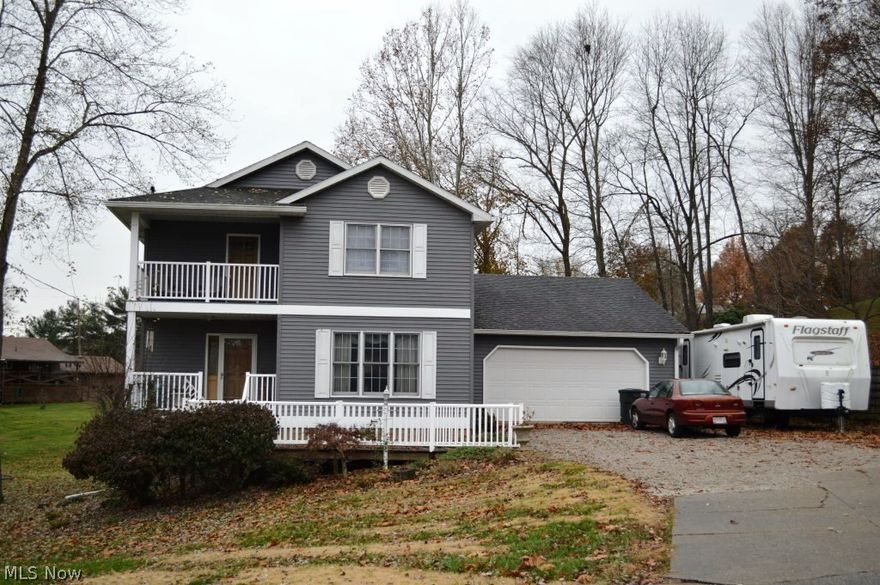 Home offers an abundance of square footage but does need TLC and being sold "as is".  Large eat-in kitchen offers french doors to back deck, pass thru in kitchen open to formal dining room which flows into formal living room with pocket doors.  Foyer offers wood floors, family room on first floor with gas fireplace.  First floor also offers half bath, laundry and pantry.  2nd level offers a master suite with bonus room for lounging with access to 2nd floor porch.  Basement offers rec room, full bath, and 2 bedrooms.  Pre-qualified buyers only per sellers request.