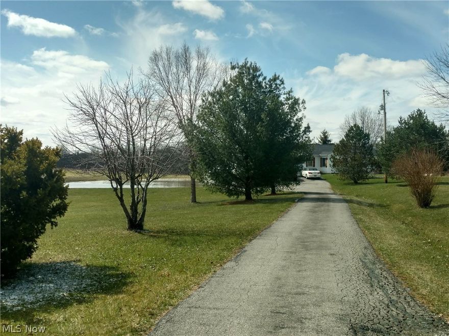 Attached sun room , knotty pine with 6 person hot tub, New roof 2017,New hot water heater 2015 Walter filtration system with RO unit , water softner. Secluded setting, shooting Range , 10 Acres. Large Lake,,,-- HUGE Lake Erie perch!!