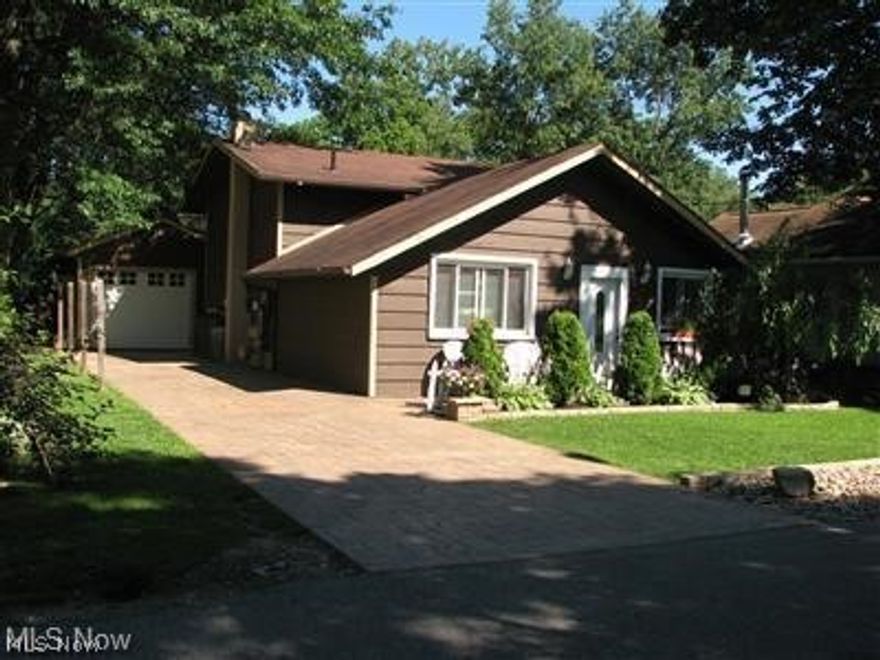 Welcome Home! Beautiful A-Frame with private back yard on quiet street. 3BR and full bath up. Kitchen & living on the main level. Finished family room, full bath and laundry room in the walk out lower level. Stamped concrete drive and front walk-way. 1 car detached garage. Privacy fenced back yard. New roof and furnace (2019).  Enjoy fishing, swimming, boating & more at Chippewa Lake, the LARGEST natural lake in the state of Ohio. Chippewa Lake is a golf cart community so bring your golf cart and take it for a spin. Award Winning Water-Ski Team. Golf Cart Community. Near Walking/Bike Trails. *COMP ONLY LISTING*