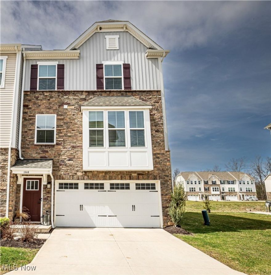 Modern 3-Bedroom Condo with Scenic Pond View & Prime Location!

Welcome to this stunning maintenance-free condo built in 2020, offering the perfect blend of comfort, style, and convenience. This 3-bedroom, 2 full/2 half bathroom home is designed for modern living with thoughtful upgrades throughout.

Enjoy an abundance of natural light throughout the day and a peaceful view of the pond from your private concrete patio. The spacious master suite features a luxurious en-suite bathroom and a walk-in closet, while the two additional bedrooms are perfect for nurseries, guest rooms, or home offices. A separate full bathroom on the third floor adds convenience for anyone.

The open-concept kitchen boasts a massive 10-foot island—perfect for dinner parties—along with generous cabinet space and access to a second-floor balcony. The lower-level recreation room is ideal for a home theater, gym, or game room.

Located just minutes from Avon Commons, including Costco, and with quick highway access, this home offers everything you need in one place. Don’t miss your chance to own this beautifully maintained, move-in-ready condo!