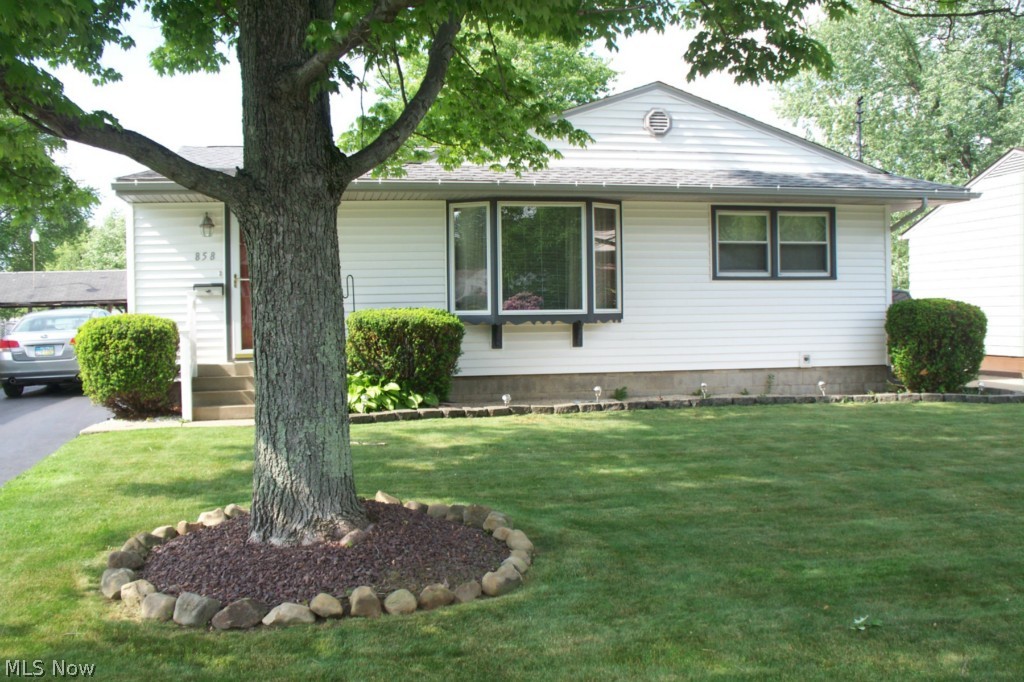 Very nice 3 bedroom ranch with updated vinyl siding, roof and replacement windows within the last 5 years. Kitchen/dinette area, some appliances, 1 1/2 baths and full basement. Detached 28x24 2-car garage was built in 1987 and has an18 foot wide overhead door . Call today to see. You will be happy you did.