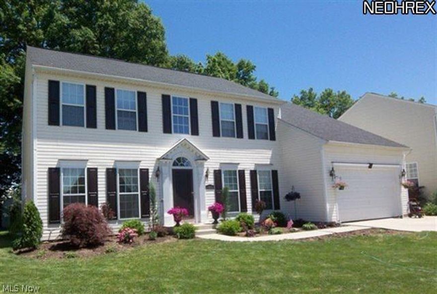 Dream Home in Camden Ridge development, located in Amherst school district.  2 full and 2 half baths with 4 well designed bedrooms including a master suite that you must view.  Dual walk-in closets so clothes are never crushed or wrinkled.  An ensuite master bath designed with style and quality.  The Sellers even moved the laundry room to the 2nd floor for convenience. This home is a prescription for pleasure.  9' ceilings on first floor, private first floor office with glass French doors, charming living room with fireplace, spacious dining room with maple flooring.  Wait until you see the kitchen with 42 adjustable cabinets, granite counters, island, maple flooring and all stainless Jennaire luxury appliances at your finger tips.  Flow into the open and spacious family room with windows galore and updated carpet.  The finished lower level is a recipe for a happy family with a L-shape carpeted rec room, work-out room, storage, and a half bath. A must see! View and buy today!