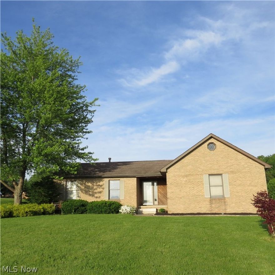 Check out this 4 Bedroom/3 Full Bathroom Ranch on 1.5 acres in Suffield! Entering the front door there is a foyer with the main hallway which leads to the Kitchen, Dining Room, and Living Room. The Kitchen features granite countertops and stainless-steel appliances. Off the Kitchen is the Dining Room which is open to the Living Room area. These rooms feature hardwood floors, a wood burning fireplace, two skylights, and patio doors which leads to the back deck and patio. Take hallway to the other side of the house where the full bathroom, first floor laundry room, Master Bedroom, and 2 other bedrooms are located. The Master Bedroom has hardwood floors and a Master On-Suite which features heated tile floors, heated towel rack, walk-in closet, double vanity sinks, large soaking tub, and all glass steam shower. The other bedrooms have brand new carpeting and fresh paint. Go back towards the kitchen to find a door which goes to the two-car attached garage and stairs which leads down to the