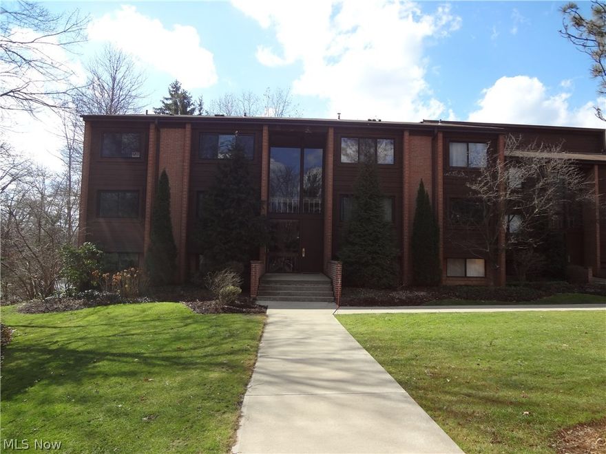 Location, Location! Situated by Cuyahoga National Park and located halfway between Akron and Cleveland, and still close to all major freeways, this home is a spacious 2 bedroom 2 full bath ranch style condo. All kitchen appliances are included and warranted with America's Preferred Warranty. The washer and dryer also come with the home. The kitchen is eat in style along with this home having a formal dining room and large living room. There is a beautiful full length deck along the back of the home. There is also a storage closet off this deck for all of your outside goodies. The furnace/ac and hot water tank are all newer. The garage has one reserved spot and also boasts extra storage for each unit. There is overhead storage and a storage closet for each unit in the garage area. There is extra parking in the parking lot outside. It is a 3rd floor unit so you don't have anyone above you. This unit comes with the advantage of all of the recreation spots in Greenwood such as indoor and outdoor pool, tennis courts, stocked lake, exercise equipment, and just pleasurable views everywhere! What are you waiting for come on in and "Welcome Home!"