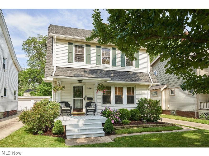 Enjoy the beautiful weather on the back deck and patio of this charming west Lakewood home. First floor features hardwood floors, an updated kitchen with stainless appliances and fresh paint. 3 bedrooms up including an updated full bath. Partially finished lower level with new carpet ('20) and 1/2 bath in unfinished half. Amazing backyard with beautiful landscaping, stamped concrete patio ('17) and trex deck ('20). Other updates include A/C ('18), back driveway ('17), gutters ('20) and roof ('10).