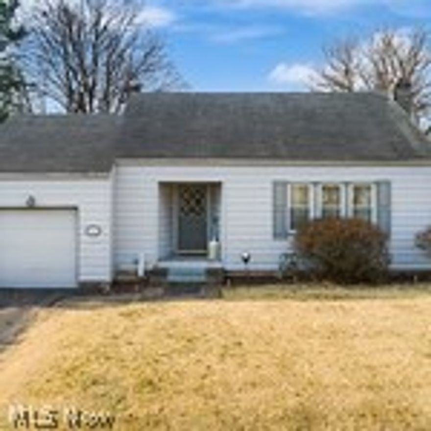 Check out this move-in ready single family home that has updated stainless steel appliances that overlooks a fenced in double lot, a hidden gem in Canton. Beautiful wood floors throughout the home and a lot of mid century character. First floor bathroom and master bedroom with a spacious walk-in closet. The kitchen includes plenty of cupboard space, lots of natural light, and a dishwasher. Two additional bedrooms are located upstairs with ample closets, storage, and built-ins. Fresh paint throughout the home. A cozy fireplace and second full bath is located in the partially finished basement which adds additional living space to the property. New energy efficient washer and dryer installed in 2020 and will stay with the home. The true star of the home is the lush backyard with mature trees and fruit bushes.  The cement patio extends the length of the house to provide plenty of room for entertaining.  A barn is also located on the property for additional storage. The property is landsca