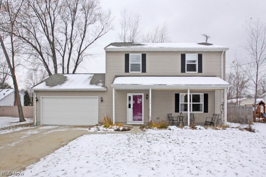 Beautiful Sheffield Lake colonial located just minutes from Lake Erie beaches and lush Metro Parks. This newley built home has all you have been looking for and more. Constructed of the finest materials - the layout is modern and open with of loads windowns, fresh sunlight and large rooms for entertaining. Large, open, spacious kitchen is a chefs delight, here you will find beautiful ceramic tile flooring, upgraded cabinetry and ample counterspace with snack ledge. There is also plenty of modern recessed lighting and all newer appliances! This home features three large bedrooms, two full and one half bathrooms. Master suite with its own bath is the pefect place to relax after a long day. Back yard is a private oasis, fully fenced in and even has a wonderful concrete patio for out door activities. There is even a shed to store all your gardening and lawn care supplies.Huge oversized 26 ft deep garage can handle the biggest vehicles and has pull-down stairs and a floored attic .Do not mi