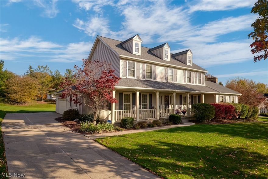 Celebrate the essence of gracious style confident in neutral decor as you enter 7525 Lakedge! This beautifully designed home situated on a private wooded lot creates a wonderful sense of calm. Located in Hudson Park Estates near the end of a quiet cul de sac home is fully appointed and meticulously cared for. Invite family and friends for get togethers overlooking private back yard. Stepping in to the home, the foyer greets you and showcases the large dining room that beckons to the left and living room space to the right. Open kitchen is graced with custom cabinetry, luxury vinyl flooring, granite counters, & stainless appliances. Laundry located off kitchen with laundry sink and stacked washer and dryer. Additional space off back hallway currently used as office.  Amazing fully finished lower level, with built ins and abundant storage space. 2nd level offers 4 generously sized bedrooms and 2 full baths. Minutes from Hudson schools and historic downtown.  Elegant and timeless from house to home!
