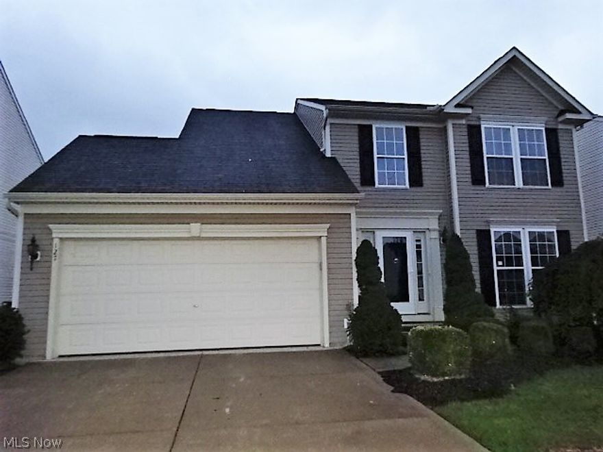 Newer Built Berea Colonial in Sandstone Ridge Development ! Two story foyer! Formal dining room! Great room is very close to Kitchen and Morning room. Newer Brick Paver patio off the morning room area, Sept 2015: Freshly painted interior, new stove, and  new carpeting, Lower level is partially finished for game room or office or just extra large living space. Spacious size bedrooms all on upper floor! Convenient to new playground recently added, Metro Parks system, shopping and easy access to airport and highways! This home is a Fannie Mae Homepath property