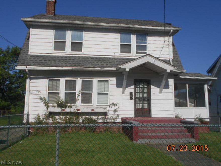 Spacious colonial with paved driveway, two car garage, fenced yard, and newer roof. This one will not last! Selling as is. Buyer will be responsible for all inspections and due diligence. Seller will make no repairs or concessions. Proof of funds with all offers.